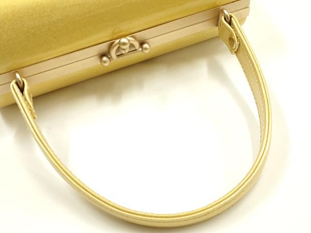 平和屋の平和屋着物▼和装小物 和装バッグ ハンドバッグ 芝草文 金彩 逸品 AABI2202ay｜アングル3