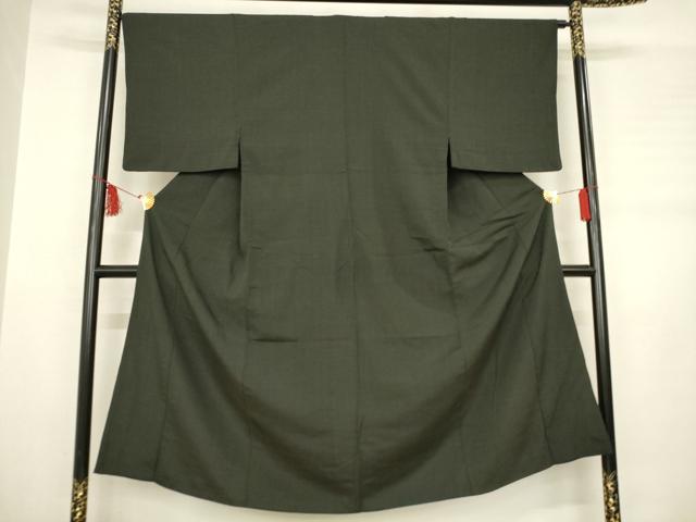 平和屋着物■男性　小紋　霞文　正絹　逸品　AABA7011ma