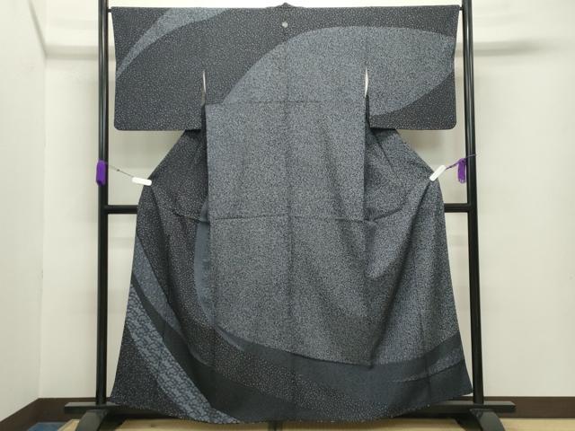 平和屋着物●訪問着　吉祥花唐草文　正絹　逸品　CABA9943gh