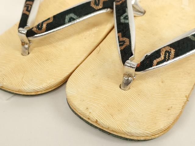 平和屋着物[]七五三 男の子 和装小物セット(草履・羽織紐・刀袋・お守り) 逸品 AAB...