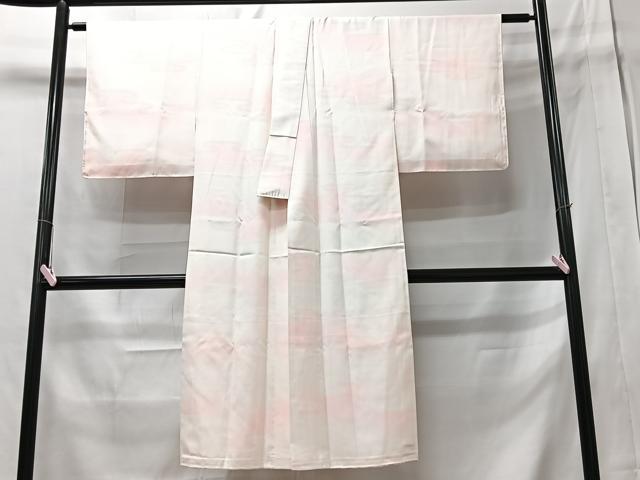 平和屋着物■長襦袢　袷　霞文　暈し染め　正絹　逸品　CABA4161xe