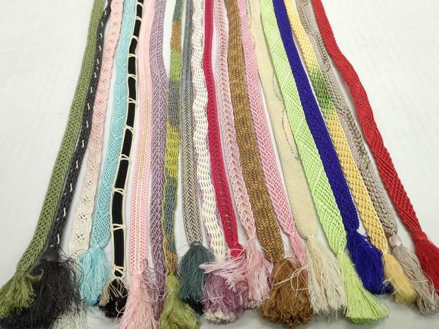 平和屋着物＊夏物 和装小物 帯締め20本セット レース織 金銀糸 逸品 DABH2076zzz