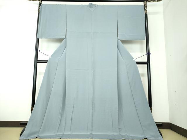 平和屋着物●上質な色無地 薄衣色 ロング丈 正絹 逸品 未使用 DAAV6482ps