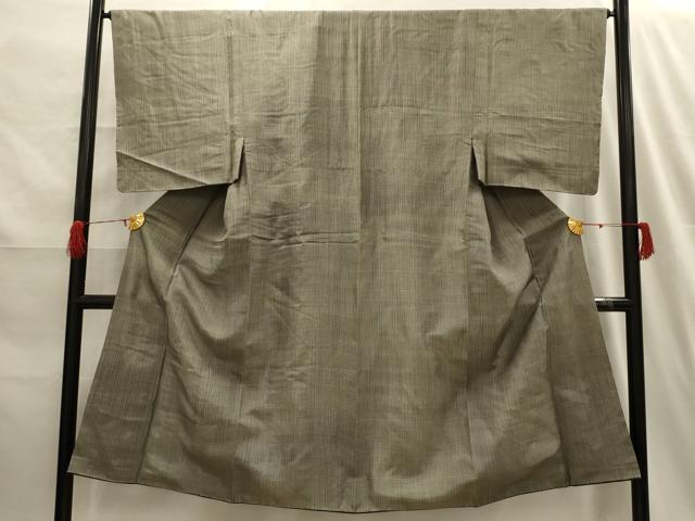 Uramono - 平和屋着物■男性　紬　格子　正絹　逸品　AABH6115sx