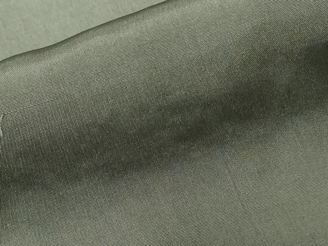 平和屋着物■男性　色無地　桔梗鼠色　正絹　逸品　CABA7576ev