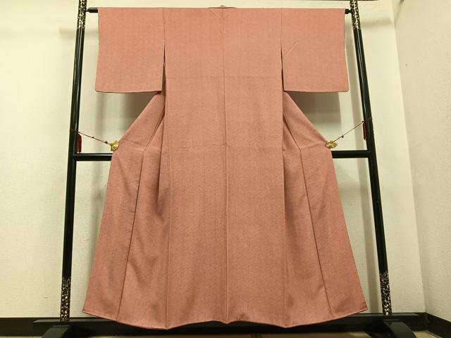 平和屋着物■江戸小紋　花づくし　正絹　逸品　AABF3559ph