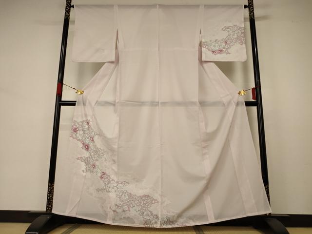Summer Wear - 平和屋着物＊夏物　訪問着　絽　辻が花　洗える着物　AABA6635jd