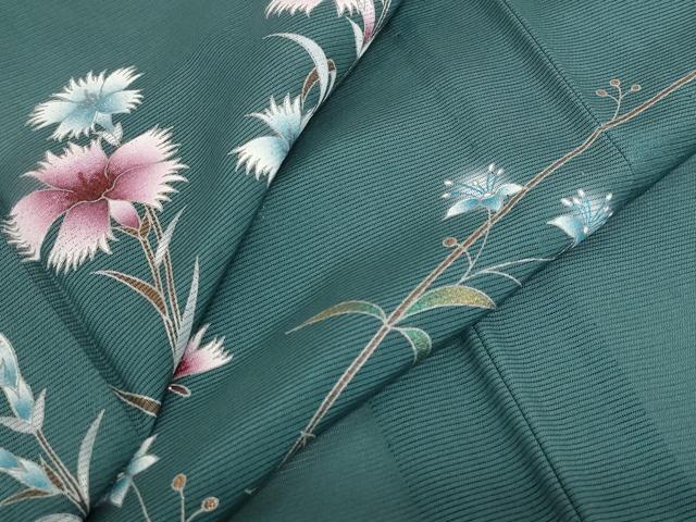Summer Wear - 平和屋着物＊夏物　訪問着　絽　花蝶文　正絹　逸品　AABA6832st