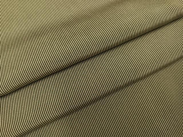 平和屋着物●江戸小紋 万筋 媚茶色×白橡色 正絹 逸品 AABA8943ph