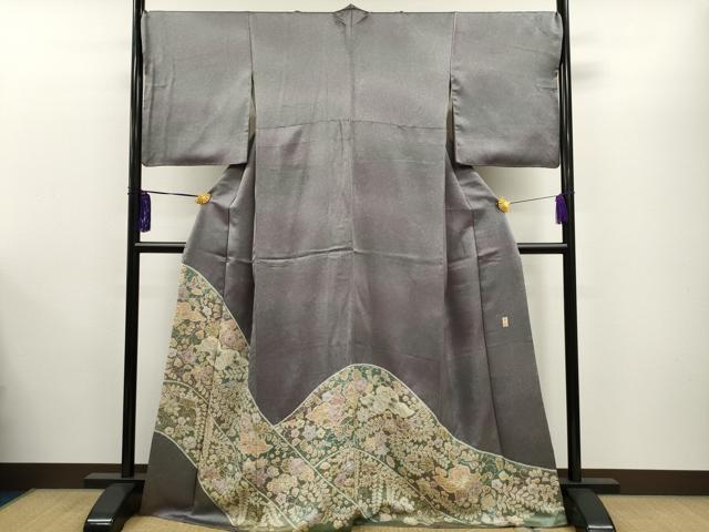 Rakuten - 平和屋着物●色留訪問着　作家物　絞り　辻が花　暈し染め　金彩　正絹　逸品　CAAL7730dy