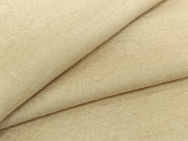 Rakuten - 平和屋着物▽上質な紬　単衣　霞文　正絹　逸品　AABH9792jh