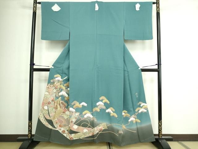 ★専用★未使用品 色留袖 くすみピンク 道長取り 源氏香金駒刺繍 身丈161cm 千總 - オンラインショップ - / 【色留袖】香り誘う｜ピンク