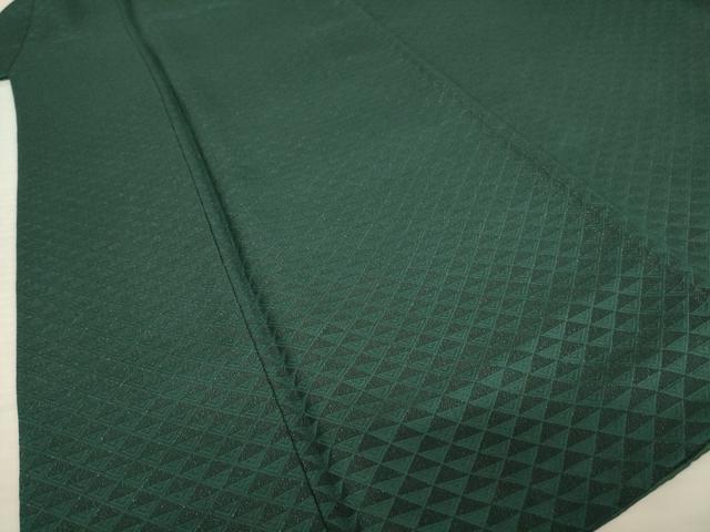 平和屋着物●男性　色紋付・羽織・行灯袴セット　鱗文様　銀通し地　キングサイズ　AABB4437ck