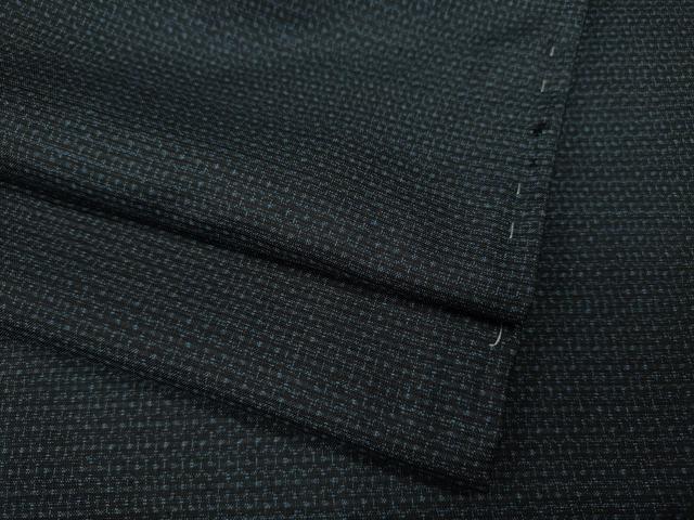 平和屋着物●男性　本場大島紬　亀甲柄　正絹　逸品　CAAY4806ut