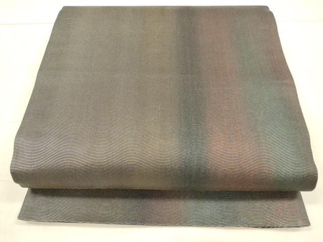 平和屋着物＊夏物 六通柄袋帯 霞文 金銀糸 引箔 正絹 逸品 DAAX0506cm
