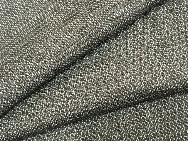 平和屋着物▽男性　お召　単衣　亀甲柄　正絹　逸品　未使用　AABB2062fy