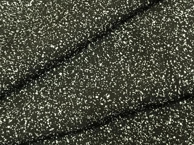 平和屋着物▽上質な小紋 単衣 霞文 たたき染め 正絹 逸品 AABB2074fy