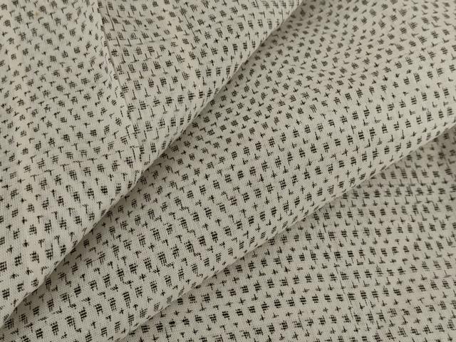 平和屋着物＊夏物　男性　上布　絣柄　麻　逸品　AABB0561st