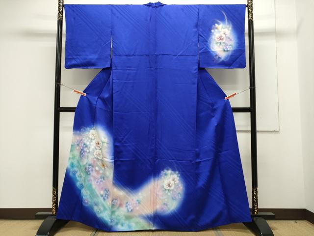 美品 振袖フルセット 秋山庄太郎 身丈158 正絹 furisode 作家物 振袖 フルセット 158cm 美品 振袖フルセット 秋山庄太郎 身丈158