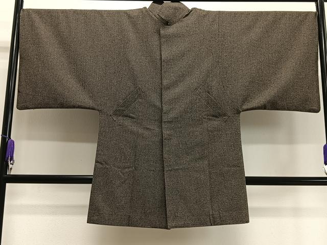 平和屋着物#男性 和装コート 格子柄 CAAX7899ua