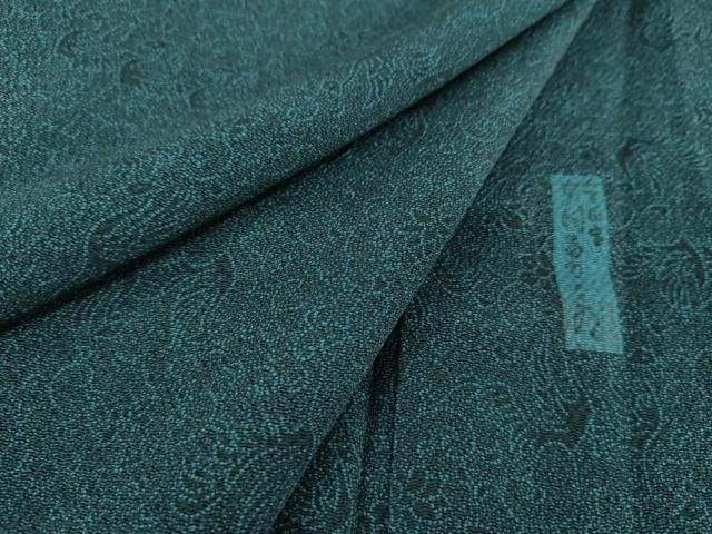 平和屋着物●重要無形文化財　人間国宝　中村勇二郎　江戸小紋　平等院鳳凰　正絹　逸品　AABD6265cs