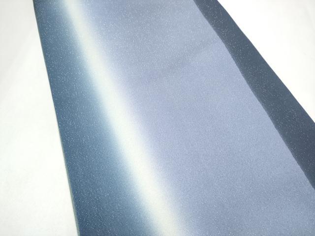 平和屋の平和屋着物●両面　全通柄袋帯　霞文　銀通し地　正絹　逸品　CABL0903hy｜アングル3