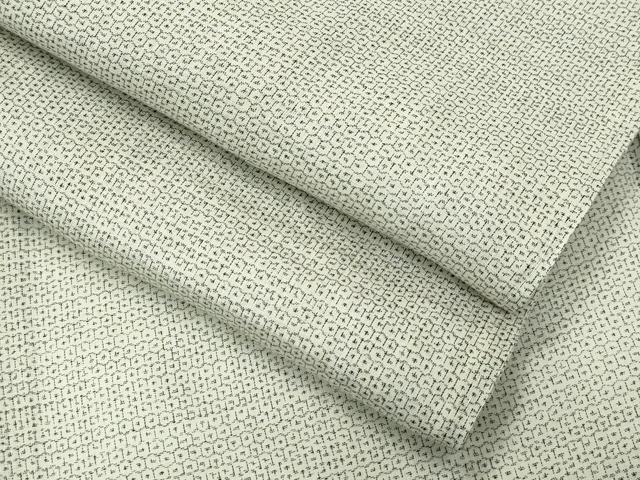平和屋本店■極上　男性　夏物　石川県指定無形文化財　能登上布　80亀甲　総詰め　本麻手織上布　逸品　未使用　CZAA4027s5