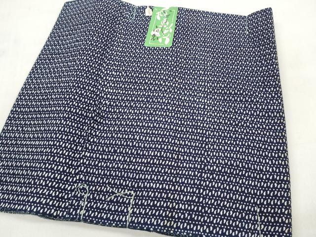 平和屋着物＊夏物　銀座伊勢由　浴衣　反物　着尺　抽象文様　綿　未使用　DABC1257zzz