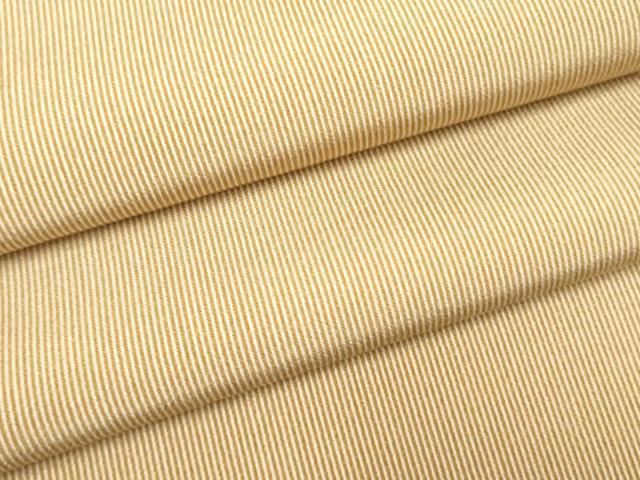 平和屋着物●江戸小紋 万筋 榛色×象牙色 正絹 逸品 DAAY2456op