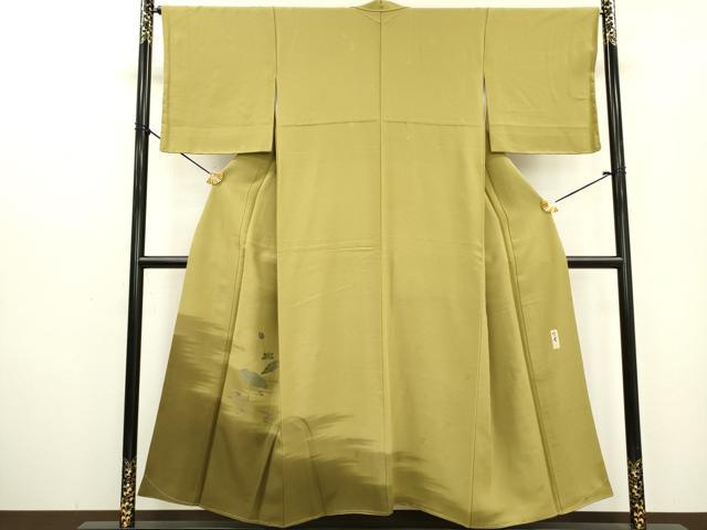訪問着フルセット　スワトウ刺繍　総刺繍　暈し染め　扇面、花 楽天市場】汕頭刺繍 訪問着の通販