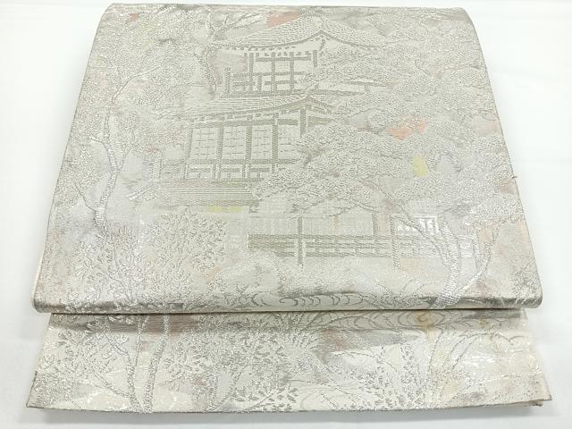 ■■■　サイズ　■■■ 長さ 424cm 幅 30.5cm程 ■■■　商品詳細　■■■ 【正絹・芯なし】 詳細に関しましては、画像をご確認ください。 大変上質な逸品になります。 お安く出品致しますので、是非この機会にいかがでしょうか？ ■■■　注意事項　■■■ ■モニター発色の具合により色合いが異なる場合がございます。 ■寸法は多少の誤差が生じる場合がございますのでご了承ください。 ■縫込みの長さが左右非対称の場合は短い部分を記載しております。 左右非対称であってもご返品・お値引き等の保証は出来かねますので、ご了承の上ご購入をお願い致します。 ■シミ等のチェックには注意を払っておりますが、見落としがある場合もございますし、個人の見解も様々ですので神経質な方のご購入はお控えください。 ■箪笥に入っておりました着物や帯なので畳みシワや匂いがあるものもございます。 ■お休みは基本的に土日祝となりますが、その他臨時でお休みする場合がございますのでご了承ください。 ■商品の発送は平日のみの発送となります。 ■夜間と土曜、日曜日はお問い合わせの回答が遅れる場合がございます。 ■当店では、お直し、紋入れ、お手入れ等は承っておりません。 ■生地の状態（ヤケ、経年劣化等）によってはサイズ直しが出来ない場合がございます。 その点もどうかご了承のうえ、ご購入をお願いいたします。 ■弊社で取り扱う商品は一点ものにつき、時期や在庫状況に応じて金額が変更となる場合がございます。 ■検針は行っておりません。予めご了承いただきますようお願いいたします。 ■【洗える着物】と記載のある商品におきましては、商品お届け後に洗濯を行ってしまってからのご返品にはご対応しかねます。 念の為、専門店でのお手入れをお願いいたします。 ■着物のサイズ目安は下記を参考ください↓ ＜女性着物＞　お端折り次第で＋5cm　−1cmが着用可能サイズ 　例）身丈170cmの場合、身長160cm〜175cm ＜男性着物＞　身丈＋約25cm〜27cm程が適応身長 　例）身丈155cmの場合、身長180〜182cm