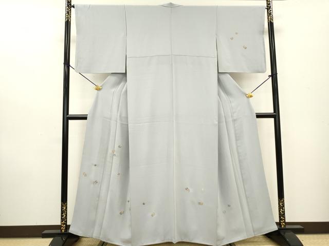 平和屋着物▼訪問着　総刺繍　月　金糸　健勝苑扱い　正絹　逸品　DAAZ6368fe...