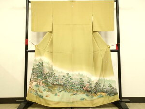 平和屋着物■豪華色留袖 作家物 三宝院 暈し染め 金彩 正絹 逸品 AAAT2197ay