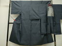 平和屋着物■男性 本場大島紬 アンサンブル 亀甲柄 正絹 逸品 DAAQ5559ya