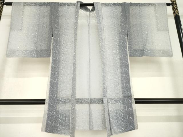 平和屋着物▽羽織　スリーシーズン　春夏秋　塵除け　オーガンジー　桜尽くし　正絹　逸品　AABG8622ck