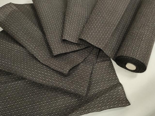 平和屋着物＊夏物　紗紬　反物　着尺　格子　逸品　未使用　DAAW7751zzz