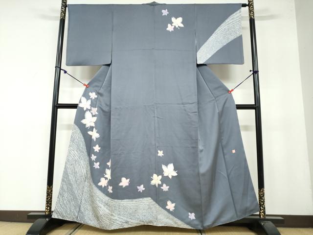 平和屋着物●中島博司　訪問着　花鳥文　正絹　逸品　AABH0549fy 平和屋着物○中島博司 訪問着 花鳥文 正絹 逸品 AABH0549fy 【公式通販】
