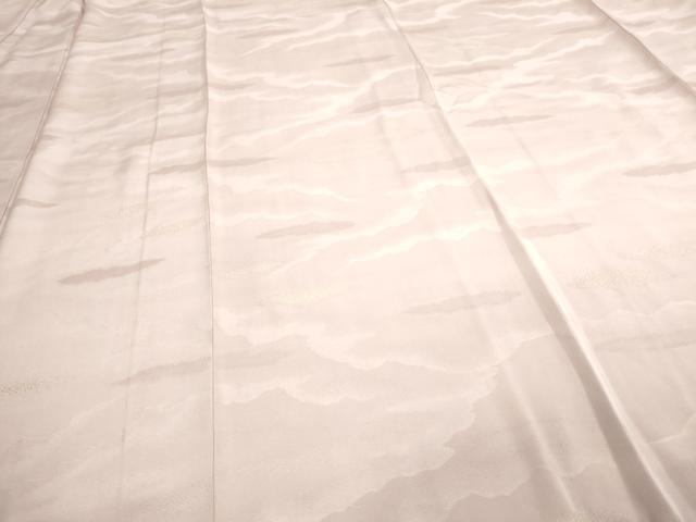 平和屋着物■上質な小紋　霞文　金彩　正絹　逸品　DAAW9575sf