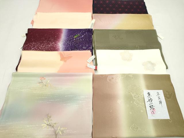 平和屋着物★和装小物　帯揚げ10枚セット　正絹　逸品　未使用　CABD8647ju