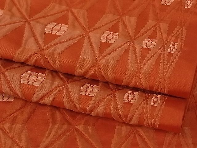 平和屋着物■六通柄袋帯　ふくれ織　吉祥文　逸品　ch1935
