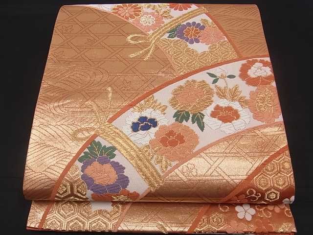 平和屋着物■六通柄袋帯 籬花文 金銀糸 逸品 ma2178 heiwaya-10193128 平和屋 サンプル画像2