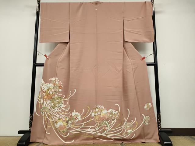 ■■■　サイズ　■■■ 身丈 171cm（肩から） 裄丈 69cm 袖丈 52cm　縫込み 7cm 袖幅 35.5cm 前幅 25cm 後幅 30cm 着物縫いこみ 内揚げ 0cm 裄 お袖側 約1cm　身頃側 約1cm ■■■　商品詳細　...