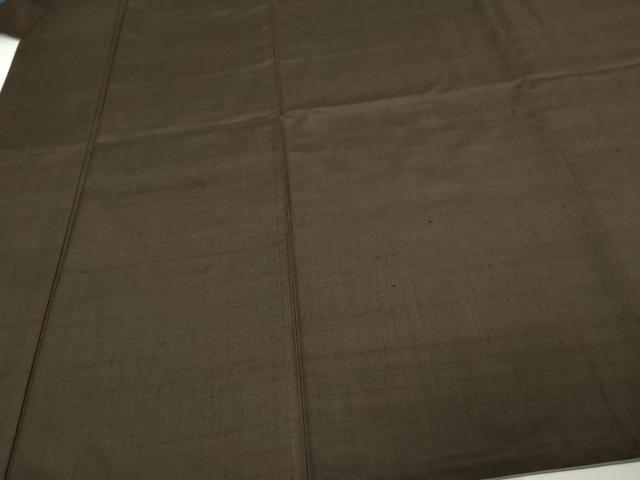 平和屋着物■上質な紬　格子　正絹　逸品　DAAY7573sf