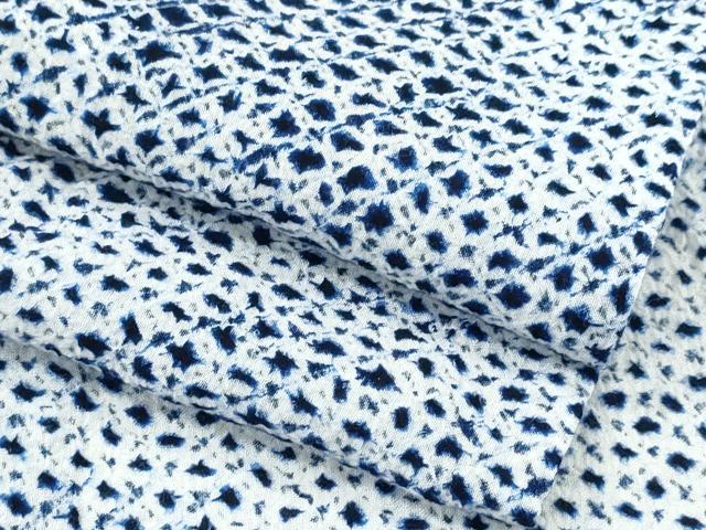 平和屋着物∴夏物　浴衣　有松鳴海絞り　三浦絞り　綿　逸品　CABA0458ng