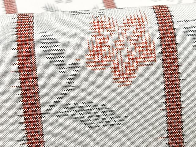 平和屋着物■本場村山大島紬 花間道 正絹 逸品 CAAZ1949xe