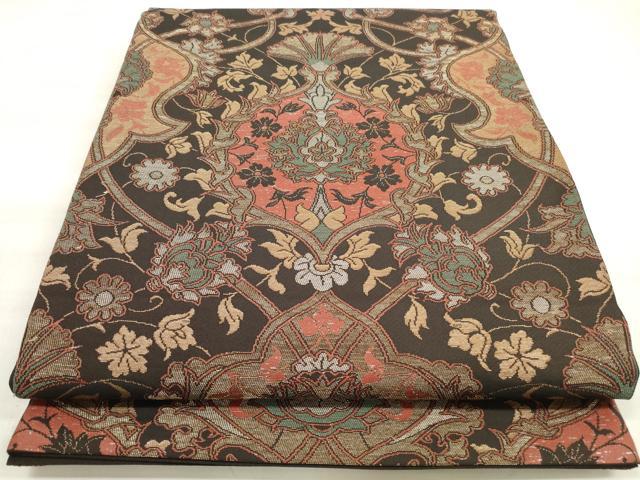 ■■■　サイズ　■■■ 長さ 422cm 幅 30.5cm程 ■■■　商品詳細　■■■ 【正絹・未仕立て】 詳細に関しましては、画像をご確認ください。 大変上質な逸品になります。 お安く出品致しますので、是非この機会にいかがでしょうか？ ■■■　注意事項　■■■ ■モニター発色の具合により色合いが異なる場合がございます。 ■寸法は多少の誤差が生じる場合がございますのでご了承ください。 ■縫込みの長さが左右非対称の場合は短い部分を記載しております。 左右非対称であってもご返品・お値引き等の保証は出来かねますので、ご了承の上ご購入をお願い致します。 ■シミ等のチェックには注意を払っておりますが、見落としがある場合もございますし、個人の見解も様々ですので神経質な方のご購入はお控えください。 ■箪笥に入っておりました着物や帯なので畳みシワや匂いがあるものもございます。 ■お休みは基本的に土日祝となりますが、その他臨時でお休みする場合がございますのでご了承ください。 ■商品の発送は平日のみの発送となります。 ■夜間と土曜、日曜日はお問い合わせの回答が遅れる場合がございます。 ■当店では、お直し、紋入れ、お手入れ等は承っておりません。 ■生地の状態（ヤケ、経年劣化等）によってはサイズ直しが出来ない場合がございます。 その点もどうかご了承のうえ、ご購入をお願いいたします。 ■弊社で取り扱う商品は一点ものにつき、時期や在庫状況に応じて金額が変更となる場合がございます。 ■検針は行っておりません。予めご了承いただきますようお願いいたします。 ■【洗える着物】と記載のある商品におきましては、商品お届け後に洗濯を行ってしまってからのご返品にはご対応しかねます。 念の為、専門店でのお手入れをお願いいたします。 ■着物のサイズ目安は下記を参考ください↓ ＜女性着物＞　お端折り次第で＋5cm　−1cmが着用可能サイズ 　例）身丈170cmの場合、身長160cm〜175cm ＜男性着物＞　身丈＋約25cm〜27cm程が適応身長 　例）身丈155cmの場合、身長180〜182cm