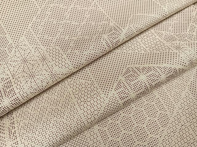Uramono - 平和屋着物●上質な紬　亀甲文　正絹　逸品　AABC9834ph