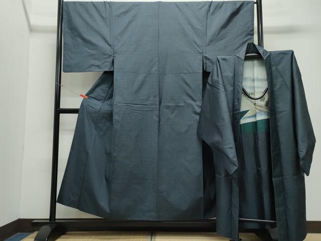 平和屋着物●男性 本場大島紬 アンサンブル 100亀甲 総詰め 正絹 逸品 CAAZ8255vf