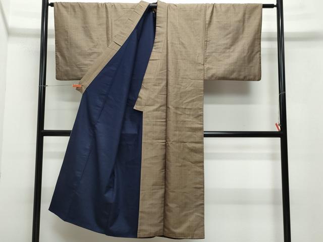 平和屋着物●男性　本場大島紬　アンサンブル　霞文　正絹　逸品　CAAZ8281vf