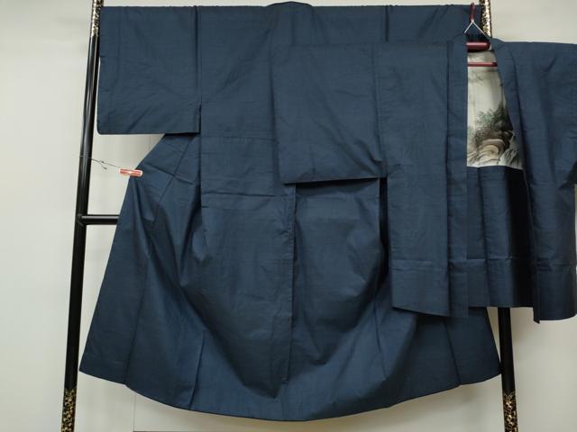 ■■■　サイズ　■■■ 【着物】 身丈 142cm（肩から） 裄丈 70cm 袖丈 49cm　縫込み 4cm 袖幅 36.5cm 前幅 25cm 後幅 31cm 着物縫いこみ 内揚げ 5cm 裄 お袖側 約0cm　身頃側 約5cm 【羽織】...